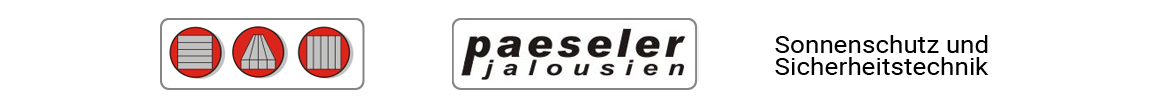 Paeseler Jalousien in Berlin - Sonnenschutz und Sicherheitstechnik Paeseler Jalousien in Berlin - Sonnenschutz und Sicherheitstechnik
